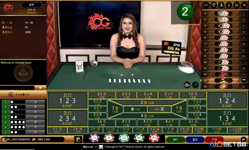 Fantan Casino trực tuyến