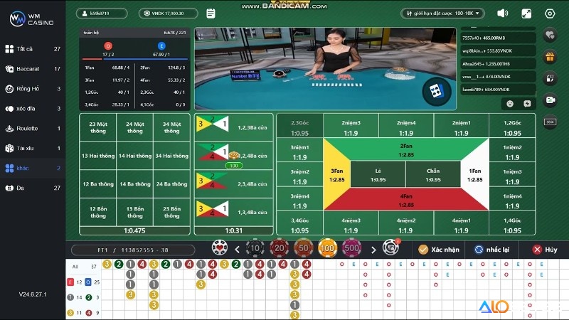 Fantan Casino Multi-Bet: Tăng tính đa dạng