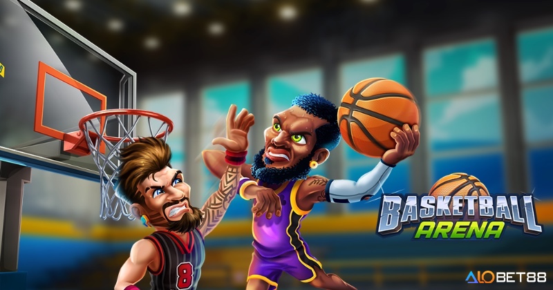Basketball Arena mang đến trải nghiệm bóng rổ vui nhộn với đồ họa cartoon và nhiều tùy chỉnh nhân vật độc đáo