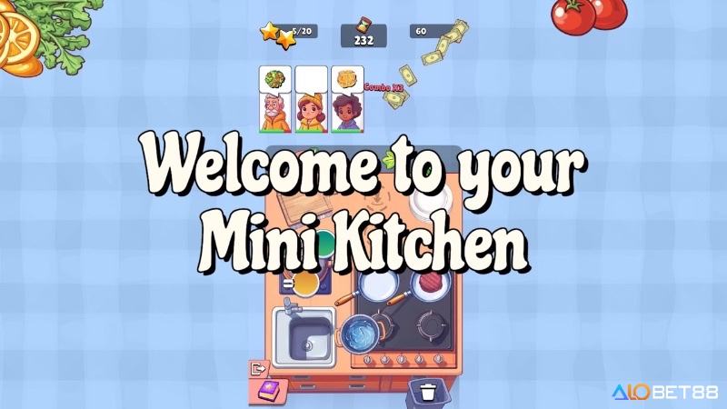 Tiny Kitchen Chef là game nấu ăn miễn phí với đồ họa dễ thương, hơn 500 công thức từ nhiều nền ẩm thực và đánh giá hài hước từ thực khách ảo