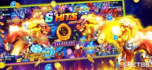 Game bắn cá Rồng Vàng nổi bật với hình ảnh chú Rồng Vàng rực rỡ