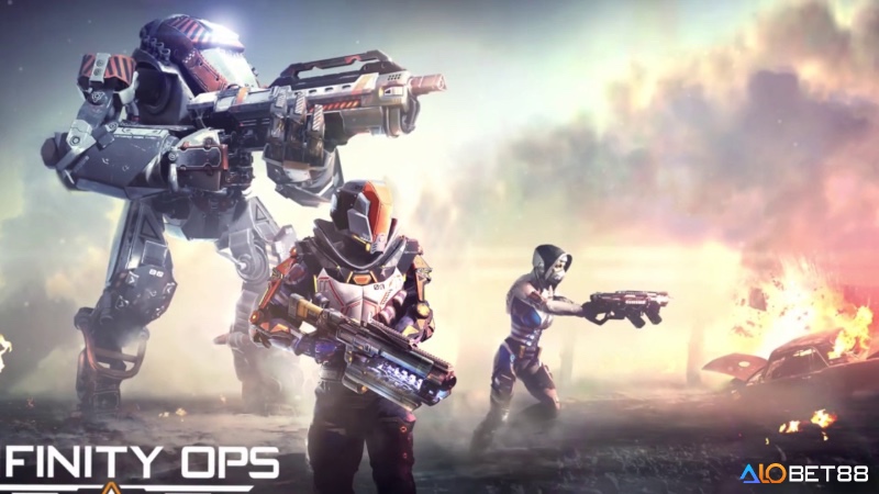 Infinity Ops – Bắn súng viễn tưởng với 4 lớp nhân vật, vũ khí hiện đại và chiến đấu không gian mãn nhãn trên iOS