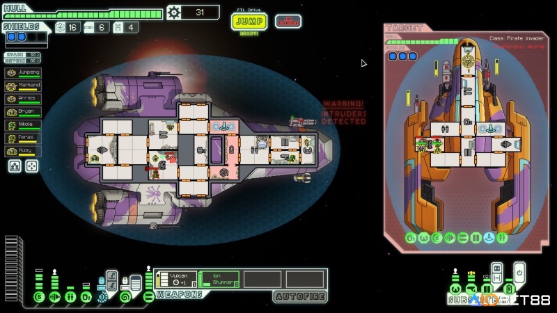 FTL: Game chiến thuật không gian nhẹ, đòi hỏi tư duy và quản lý tàu vũ trụ linh hoạt qua mỗi hành trình