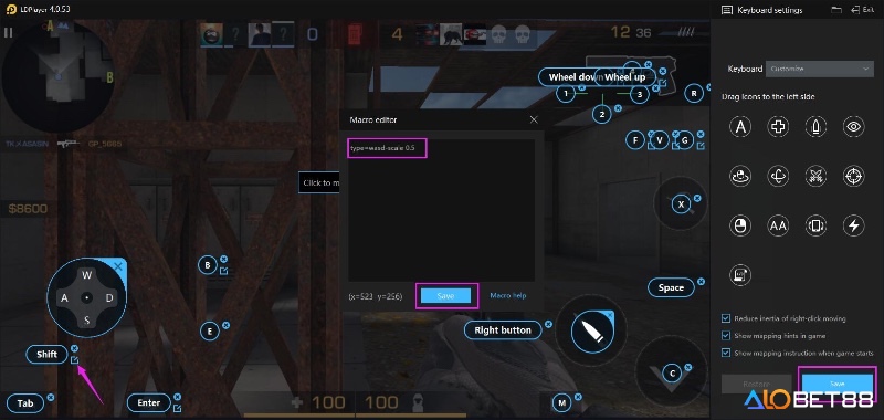 Dễ dàng set up hệ thống macro và script trên phần mềm ldplayer để tối ưu trải nghiệm game bắn cá trên pc.