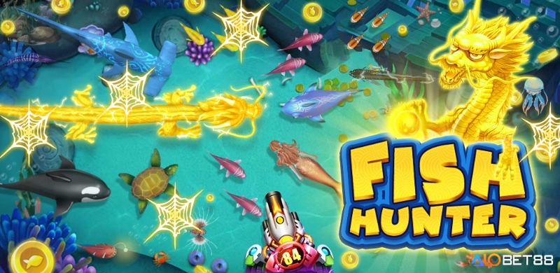 Fish Hunter ghi điểm với giao diện thân thiện, chạy mượt trên mọi thiết bị và nhiều sự kiện hấp dẫn mỗi tuần