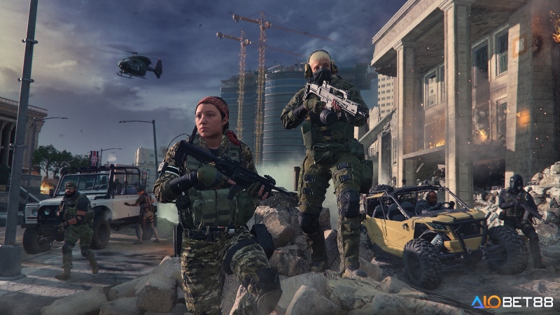 Modern Warfare III nổi bật với đồ họa siêu thực và trải nghiệm chiến đấu chân thực.