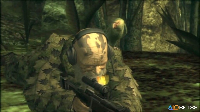 Naked Snake trong MGS3 – một trong những game có cốt truyện và gameplay đột phá nhất PS2.