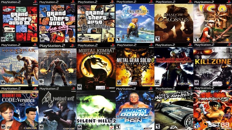 Kho game khổng lồ với hơn 4000 game, với Grand Theft Auto: San Andreas là tựa game bán chạy nhất.