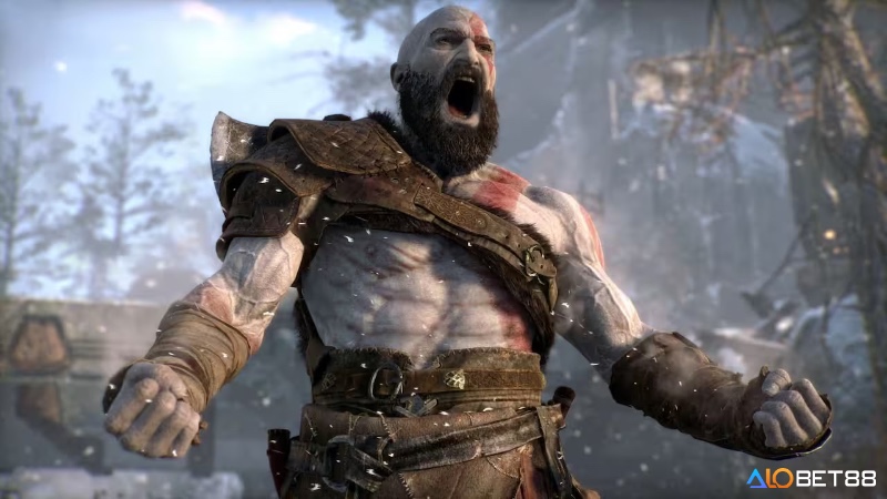 Kratos – chiến binh Sparta nổi tiếng với hành trình trả thù thần thánh trong God of War.
