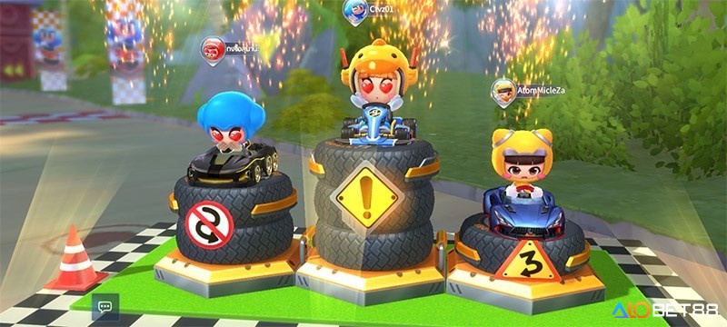 Nhiệm vụ chính trong game KartRider Rush+ Funtap của bạn là về đích với thành tích tốt nhất