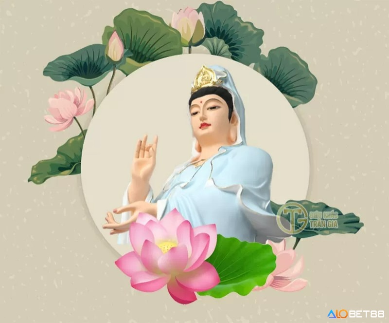 Màu sắc và biểu tượng thiêng như hoa sen giúp chọn đúng con số liên quan