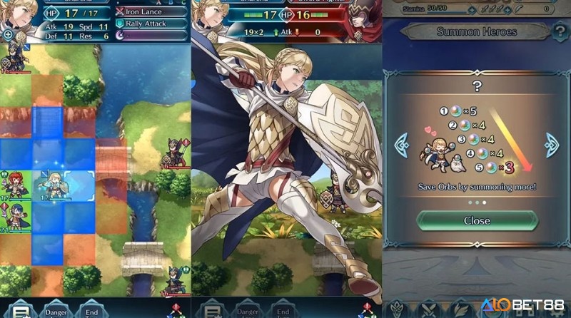 Fire Emblem Heroes – hệ thống chiến đấu trực quan, lý tưởng để khởi đầu thế giới turn-based