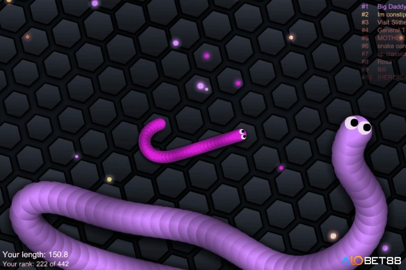 Trải nghiệm Slither.io với lối chơi đơn giản nhưng gây nghiện