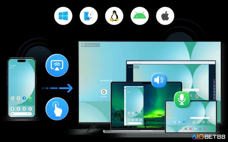 Vysor và AirDroid là hai công cụ chiếu màn hình Android lên PC phổ biến nhất.