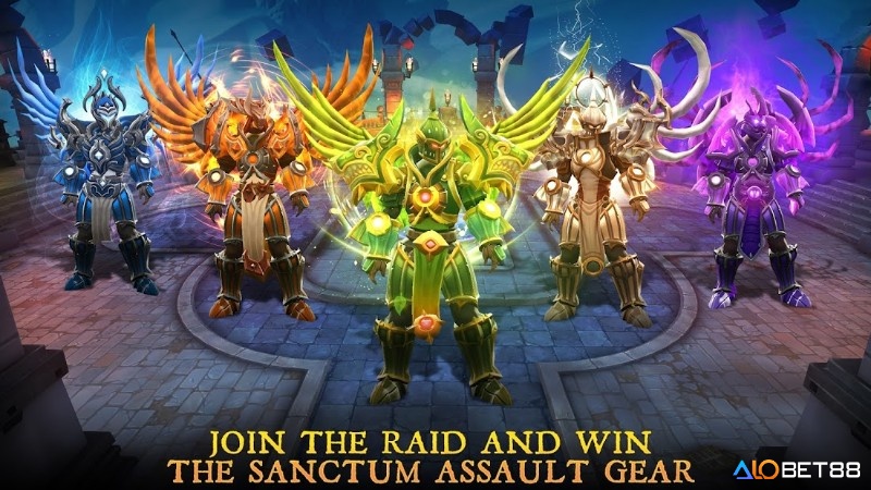 RAID: Shadow Legends sở hữu hệ thống nhân vật đa dạng, từ chiến binh, pháp sư cho đến ác quỷ