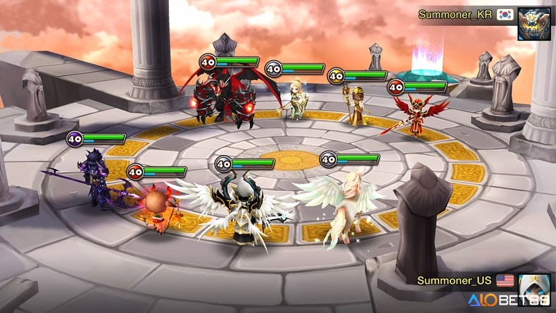 Summoners War cuốn hút với những pha triệu hồi quái thú đầy kịch tính