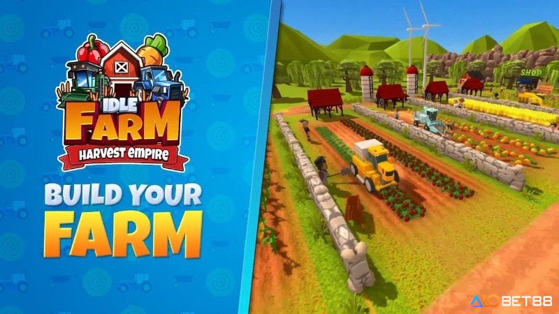 Game nông trại hay nhất iOS Idle Farm mang đến trải nghiệm thư giãn với cơ chế chơi nhàn rỗi