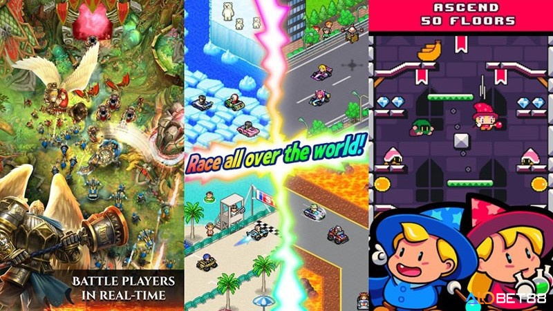 Các tựa game trên iOS hay luôn được người chơi đánh giá cao và thu hút được cộng đồng game thủ tham gia đông đủ