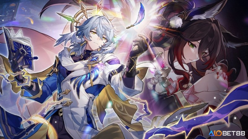 Game nhập vai mobile cày cuốc với nâng cấp nhân vật và trang bị trong Honkai: Star Rail.