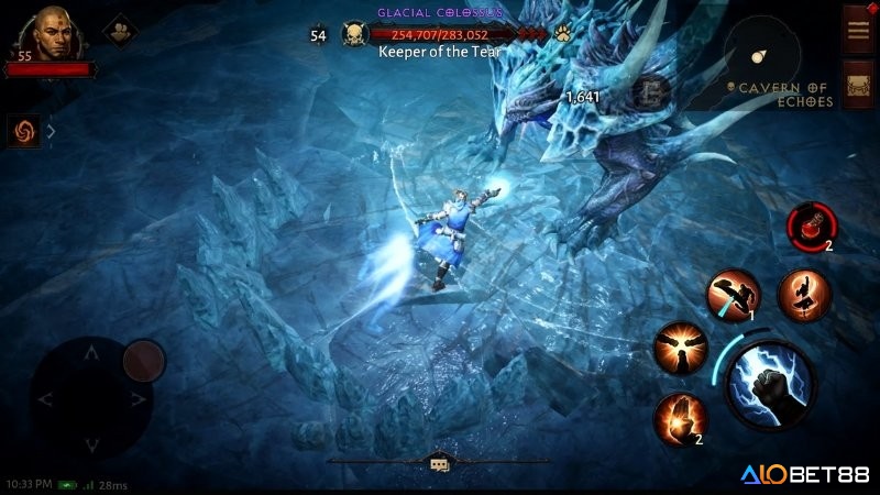 ARPG săn quái, nhặt đồ và nâng cấp nhân vật trong Diablo Immortal.