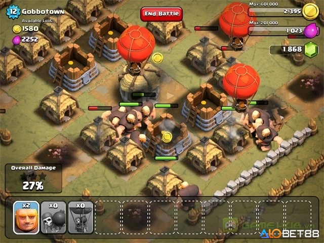Giao diện tính năng Revenge trong Clash of Clans cho phép người chơi phản công hiệu quả