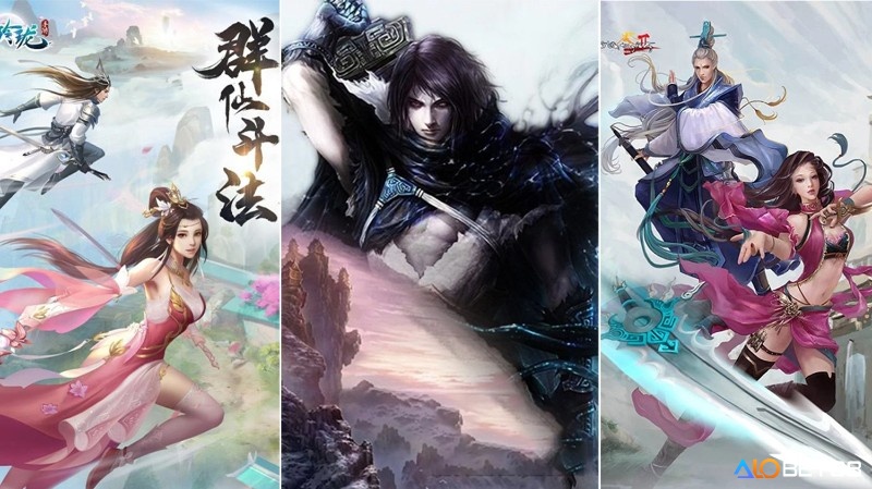 Đồ họa 3D và âm thanh sống động tạo trải nghiệm chân thực, giúp game kiếm hiệp mobile đắm chìm người chơi