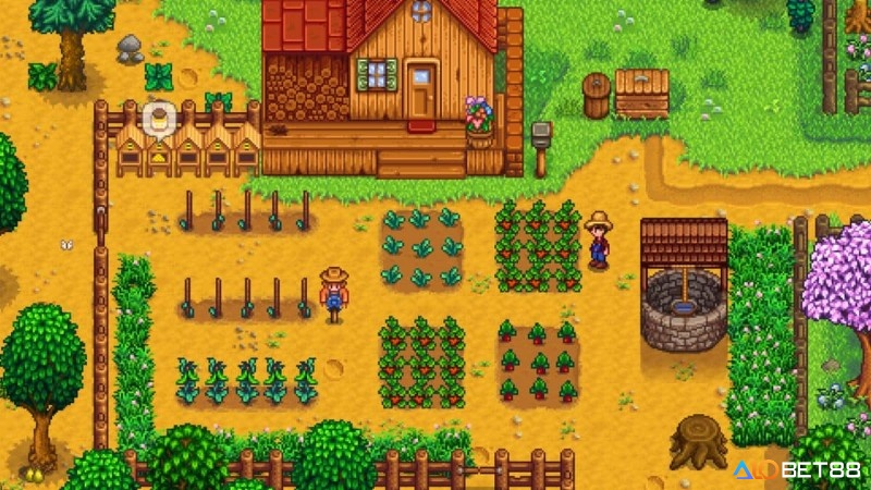 Cuộc sống nông trại êm đềm trong Stardew Valley