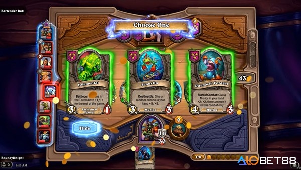 Hearthstone tập trung vào 9 vị chủ tướng chính