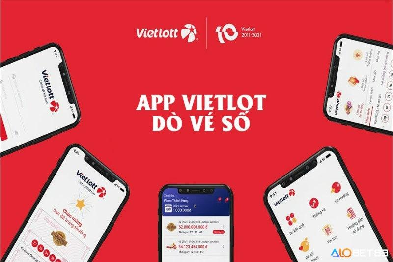 Ứng dụng chính thức từ Vietlott, giao diện hiện đại, cập nhật siêu tốc