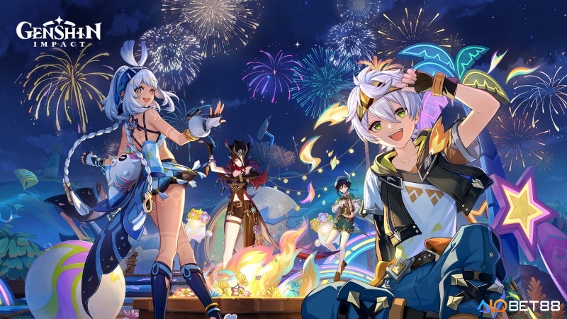 Người chơi Việt khám phá Genshin Impact với thế giới mở rộng lớn, đồ họa anime đẹp mắt và hệ thống chiến đấu nguyên tố độc đáo