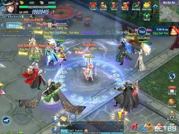 Cộng đồng game kiếm hiệp pc đông đảo, tương tác tốt