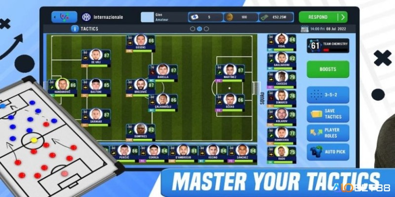 Club Soccer Director 2023 – game mang trải nghiệm quản lý toàn diện từ sân cỏ đến hậu trường