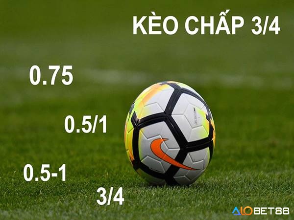 Giải nghĩa ký hiệu 0.5-1 và 0.75 trong bảng tỷ lệ kèo bóng đá