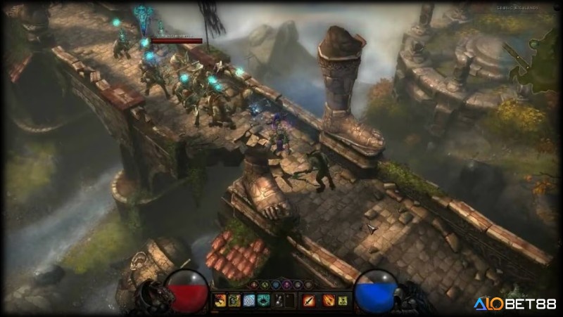 Diablo III nổi bật bởi lối chơi chặt chém mượt mà và hệ thống loot đồ cuốn hút