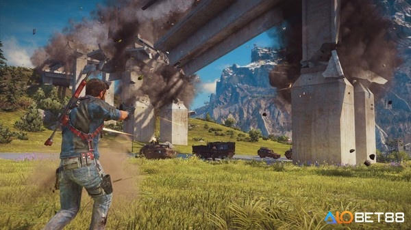 Game Just Cause 3 có đồ họa 3D đẹp mắt và chân thật