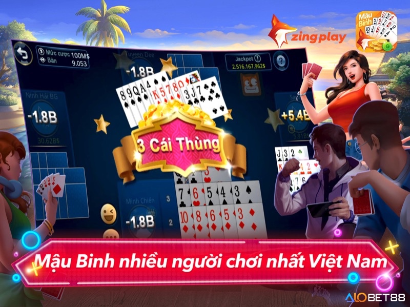 ZingPlay Mậu Binh – Game bài online uy tín, giao diện thân thiện, đầy đủ tính năng và hỗ trợ chơi mọi lúc, mọi nơi