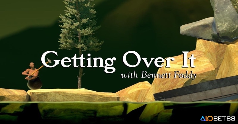 Người chơi Getting Over It phải kiên nhẫn và kiểm soát tâm lý để vượt qua cơ chế vật lý khó nhằn