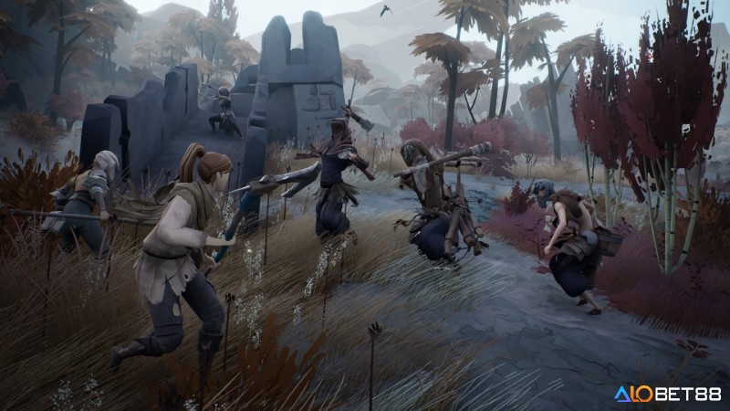 Thế giới mở trong game được xây dựng rộng lớn những theo phong cách tối giãn