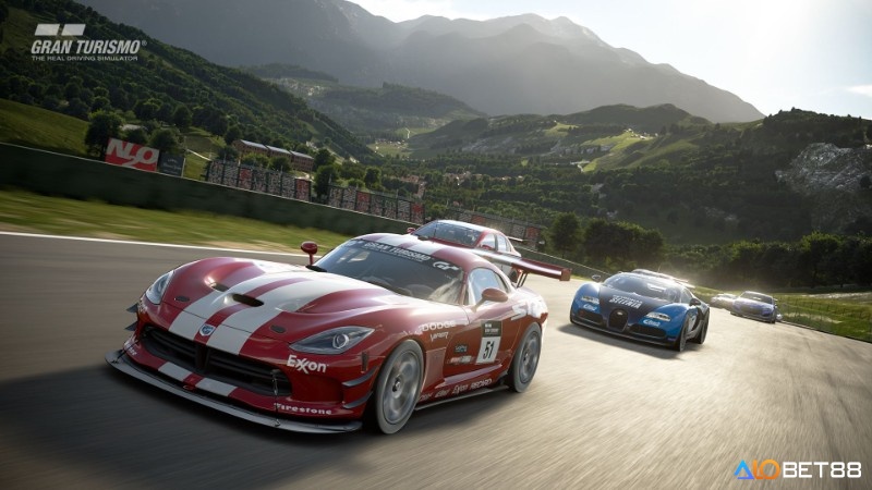 Game Gran Turismo Sport có lối chơi mô phỏng đua xe chân thực