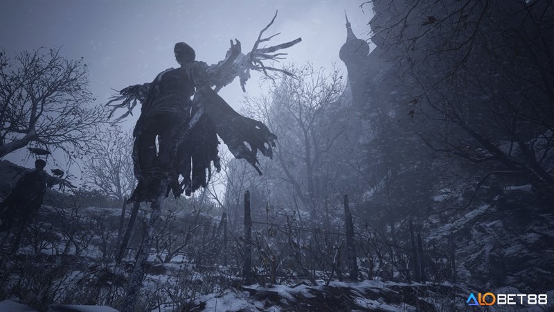 Game Resident Evil Village có cốt truyện xoay quanh hành trình giải cứu con gái của Ethan