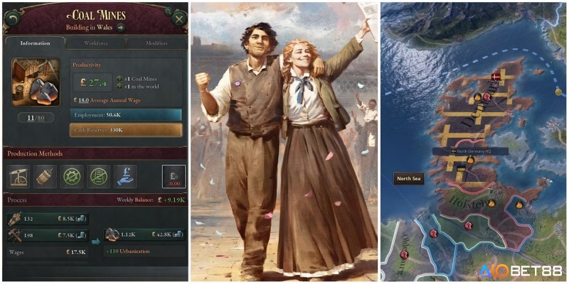 Lời khuyên cho người mới bắt đầu để phát triển kinh tế và ổn định quốc gia trong game Victoria 3.