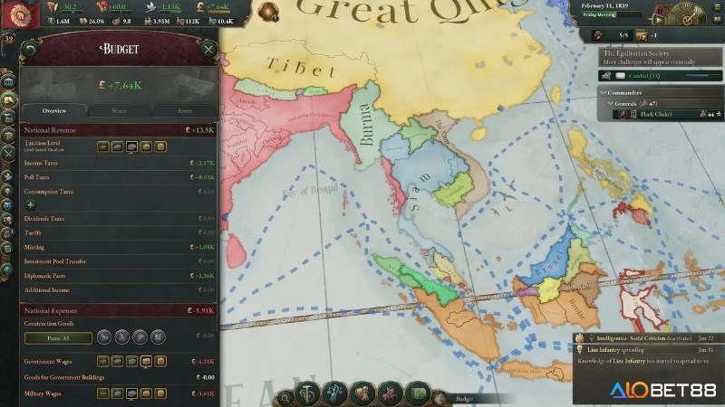 Quản lý chuỗi cung ứng và thị trường toàn cầu trong game Victoria 3 để tối ưu lợi nhuận.