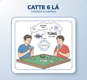 Luật chơi catte 6 lá đầy đủ và mẹo thắng cho người mới bắt đầu