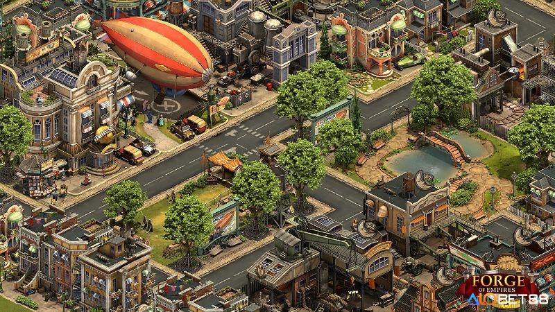 Forge of Empires là chiến thuật xây dựng lâu dài, cuốn theo thời gian