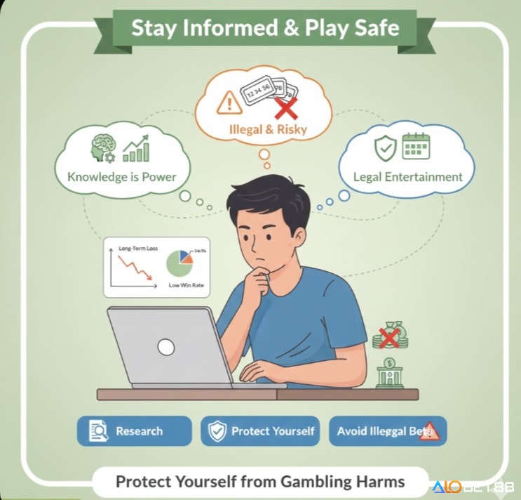 Alobet88 khuyến nghị hiểu rõ lô xiên bốn và tránh xa các hình thức cá cược bất hợp pháp để bảo vệ bản thân