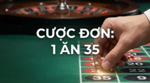Cược đơn roulette (straight bet): Cách chơi và mẹo độc quyền