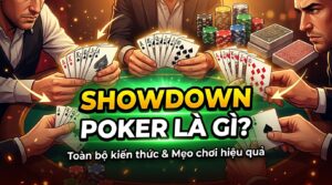 Showdown Poker là gì? Toàn bộ kiến thức và mẹo chơi hiệu quả