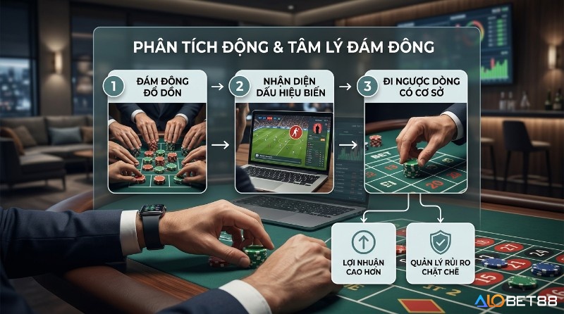 Phân tích kèo đá gà chi tiết kèo động và tâm lý đám đông trong cá cược, nhận diện dấu hiệu biến từ trận đấu để đi ngược dòng có cơ sở, tối ưu lợi nhuận và quản lý rủi ro