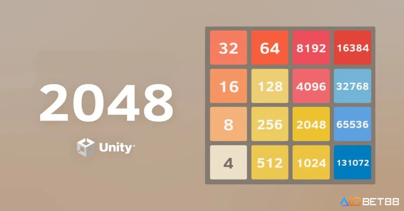 2048 thử thách tư duy bằng luật ghép số dễ hiểu