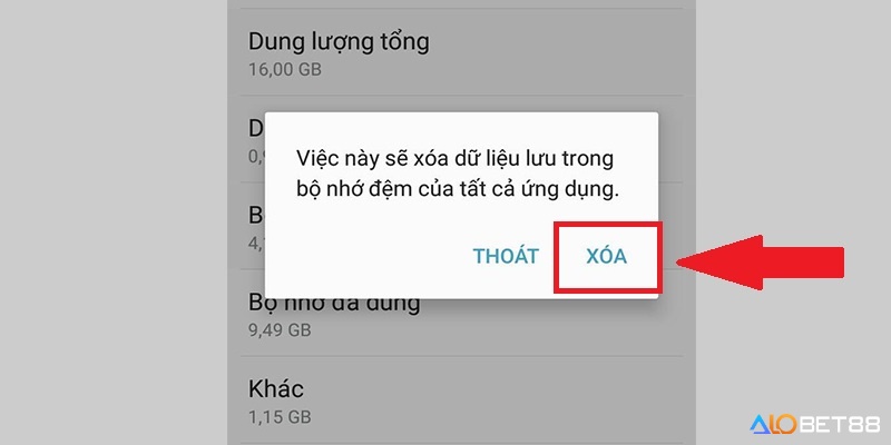 Xóa bộ nhớ đệm để khắc phục lỗi treo và thoát game